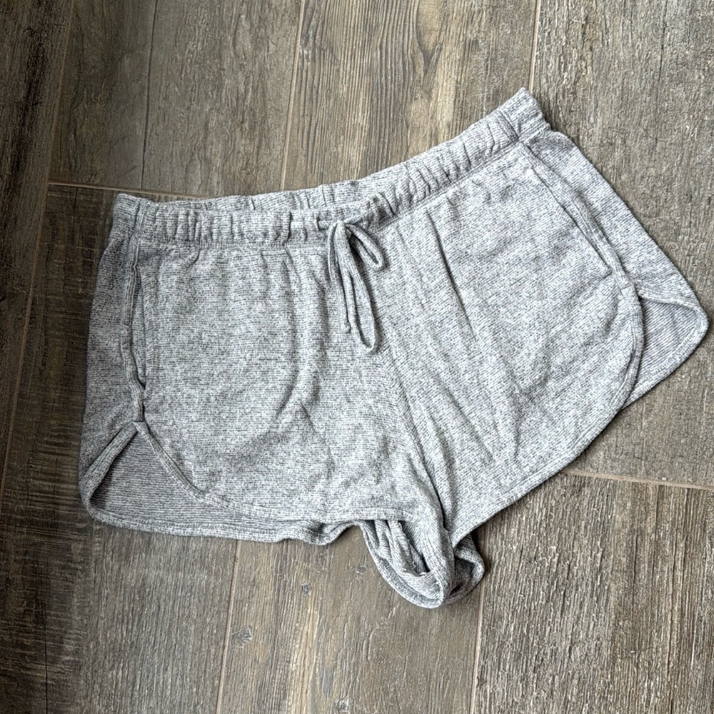 Aerie light gret Lounge Shorts with pockets